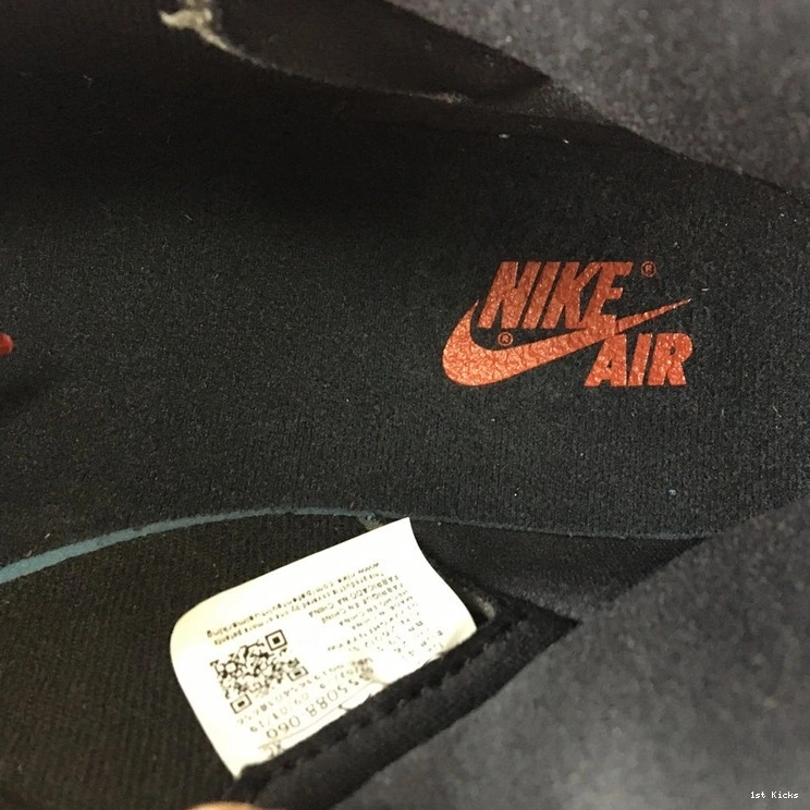 Black Black  High 1 Retro Gym Jordan 555088-060 Red 1028